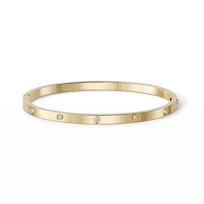 [CharmAmor]LOVE BRACELET 3.65MM 10 DIAMONDS