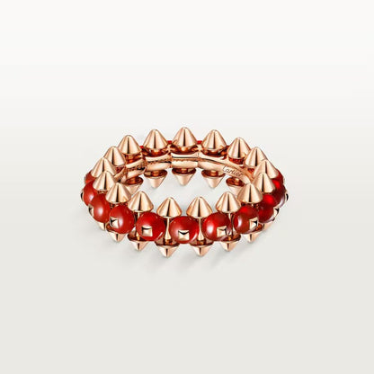 [CharmAmor]CLASH 7.9MM AGATE CHALCEDONY RING
