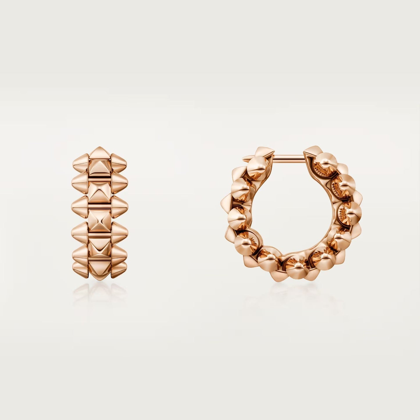 [CharmAmor]CLASH MINI HOOP EARRINGS