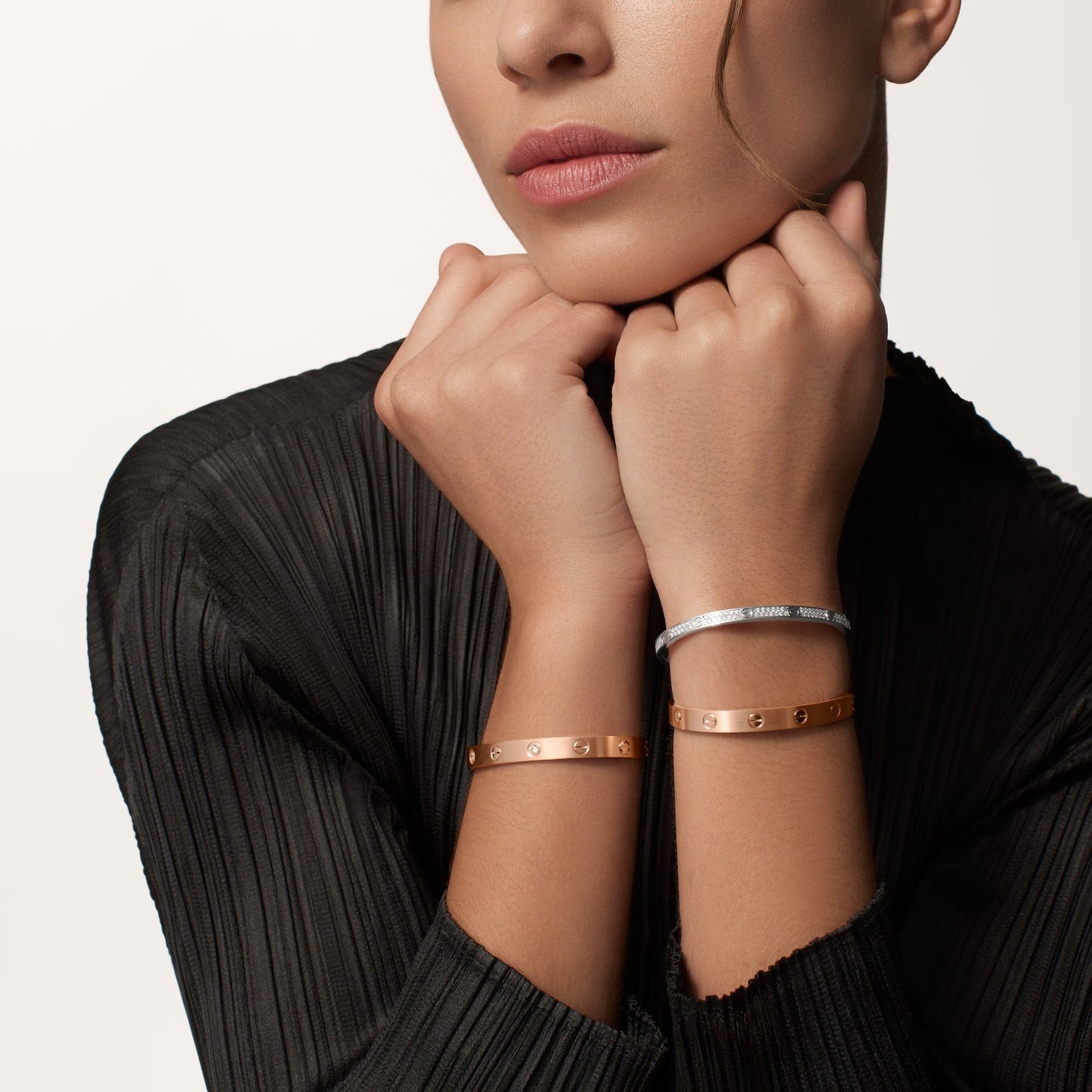 [CharmAmor]LOVE BRACELET 6.1MM BRUSHED