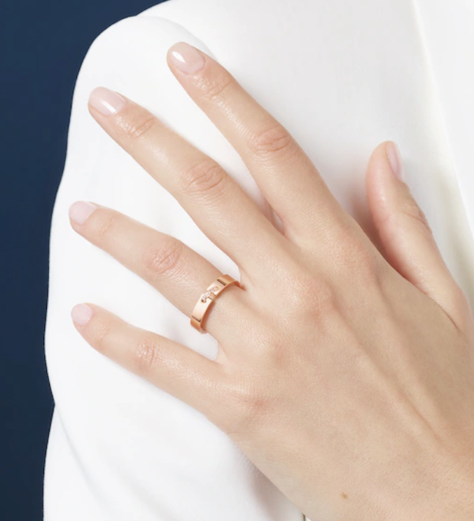 [CharmAmor]ALLIANCE LIENS VIDENCE DIAMOND 4MM RING