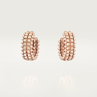 [CharmAmor]CLASH 9.2MM DOUBLE ROW EARRINGS