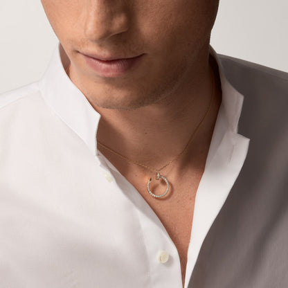 [CharmAmor]JUSTE NECKLACE FULL DIAMOND