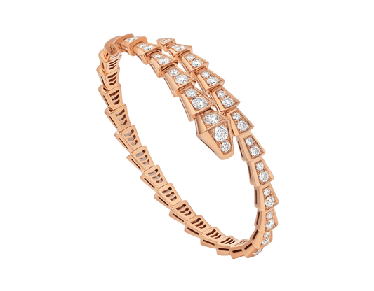 [CharmAmor]SERPENTI BRACELET 6.8MM PINK GOLD DIAMOND