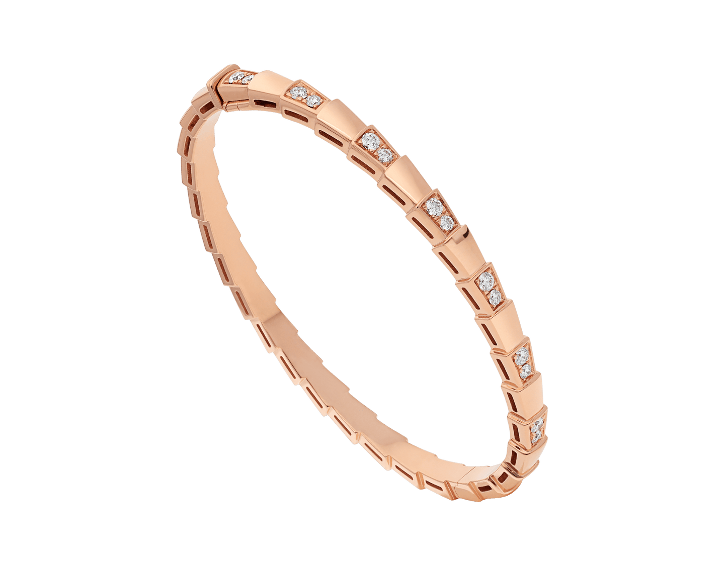 [CharmAmor]SERPENTI BRACELET PINK GOLD DIAMOND