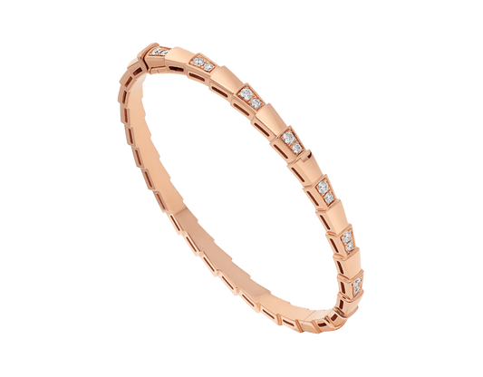 [CharmAmor]SERPENTI SMALL BRACELET PINK GOLD DIAMOND