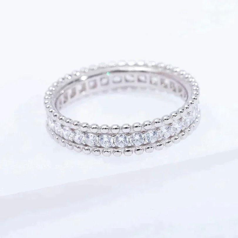 [CharmAmor]PERLEE DIAMOND SILVER RING