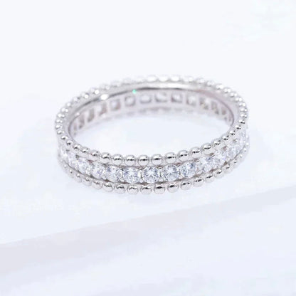 [CharmAmor]PERLEE DIAMOND SILVER RING