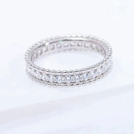 [CharmAmor]PERLEE DIAMOND SILVER RING
