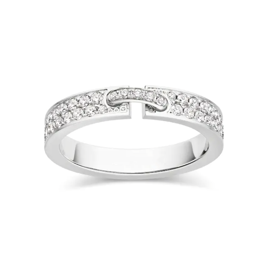 [CharmAmor]ALLIANCE LIENS VIDENCE PAVED DIAMOND 4MM RING