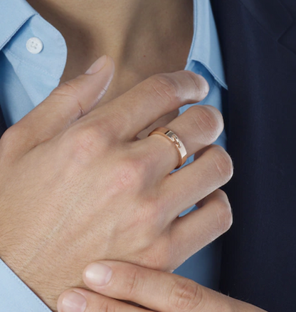 [CharmAmor]ALLIANCE LIENS VIDENCE 4MM RING