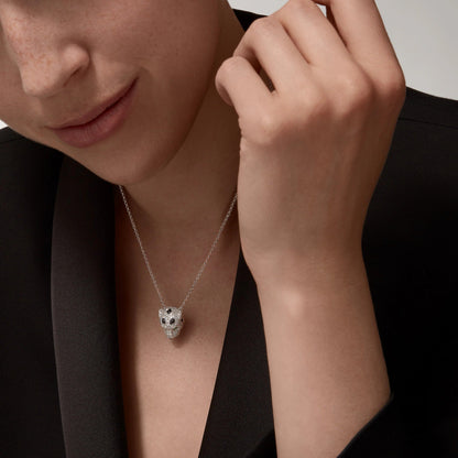 [CharmAmor]PANTHERE FULL DIAMOND NECKLACE