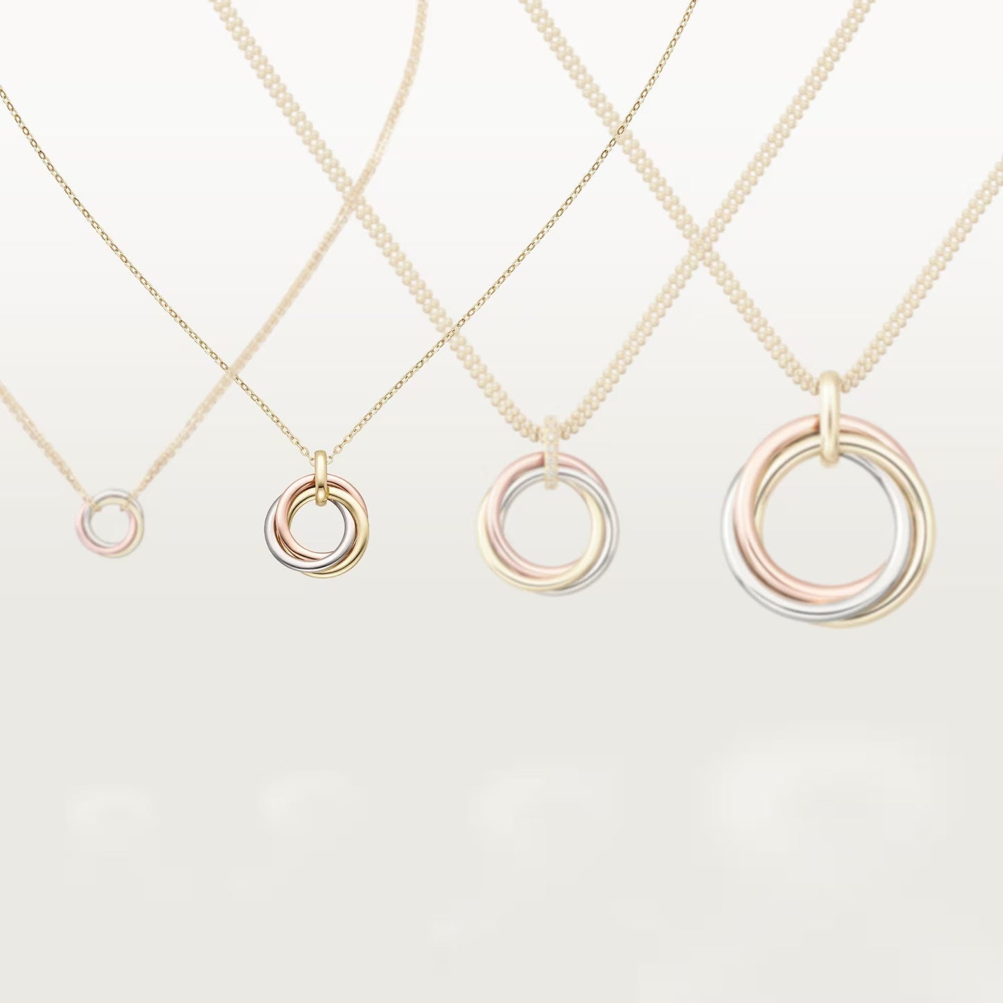 [CharmAmor]TRINITY SMALL NECKLACE