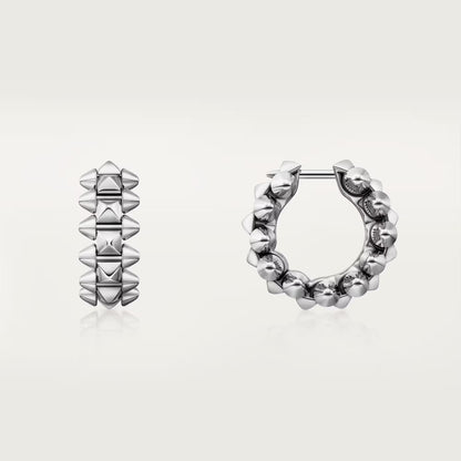 [CharmAmor]CLASH MINI HOOP EARRINGS