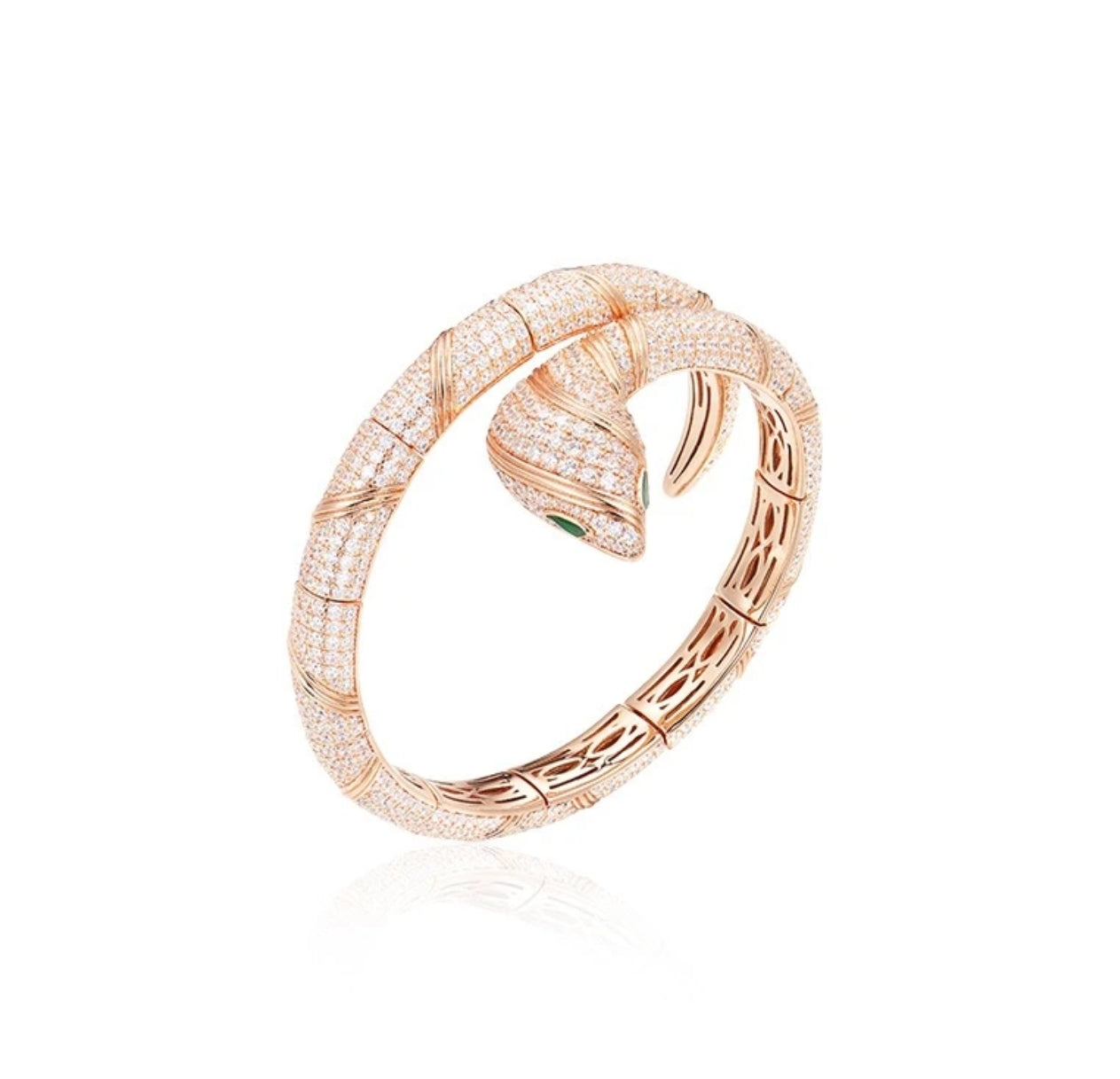 [CharmAmor]HAUTE COUTURE GOLD SERPENTI BRACELET