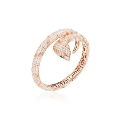 [CharmAmor]HAUTE COUTURE GOLD SERPENTI BRACELET