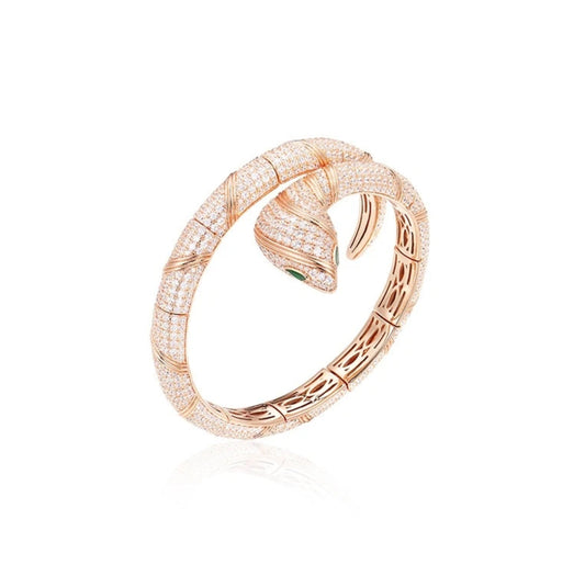 [CharmAmor]HAUTE COUTURE GOLD SERPENTI BRACELET