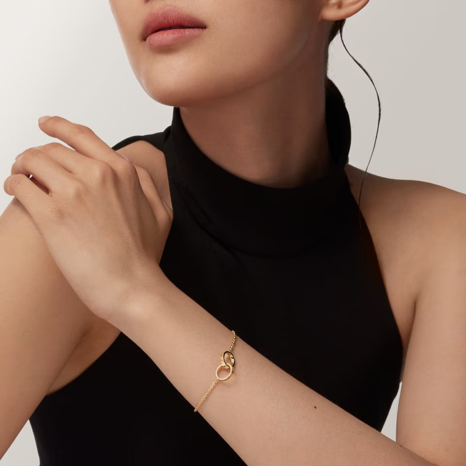[CharmAmor]LOVE BRACELET DOUBLE RING