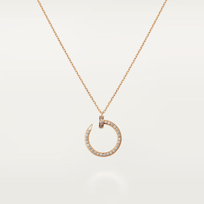 [CharmAmor]JUSTE NECKLACE FULL DIAMOND