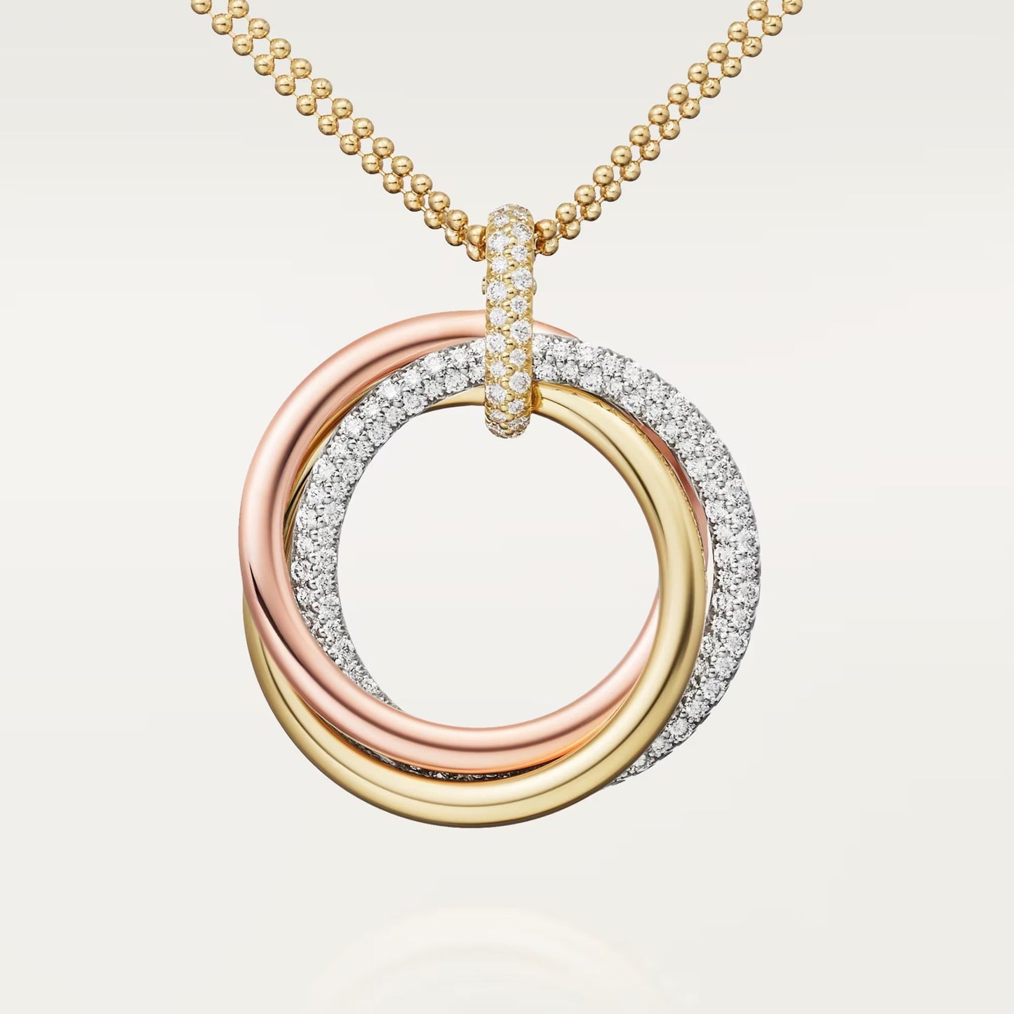 [CharmAmor]TRINITY LARGE NECKLACE