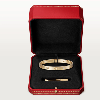 [CharmAmor]LOVE BRACELET 6.1MM 4 DIAMONDS