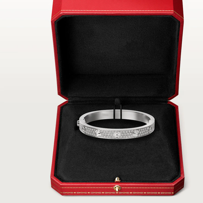 [CharmAmor]LOVE BRACELET 6.1MM DIAMOND-PAVED