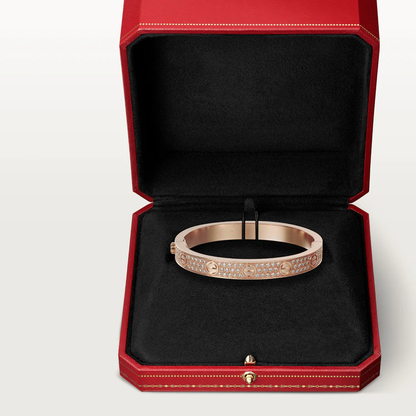 [CharmAmor]LOVE BRACELET 6.1MM DIAMOND-PAVED