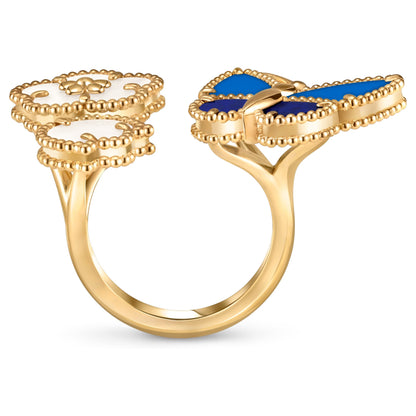 [CharmAmor]LUCKY SPRING BUTTERFLY OPEN-FACE RINGS