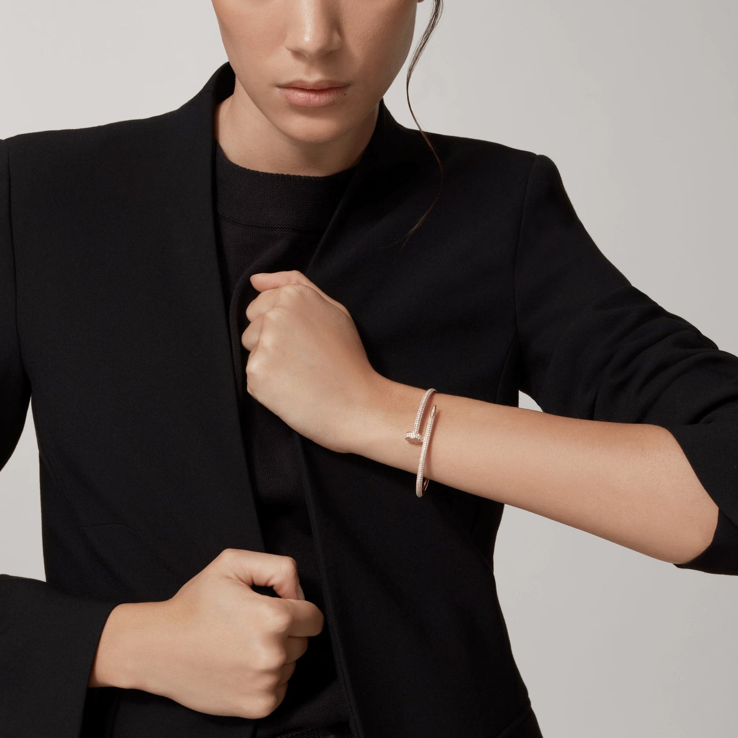 [CharmAmor]JUSTE BRACELET 3.5MM ALL DIAMONDS