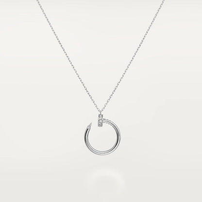 [CharmAmor]JUSTE NECKLACE SILVER