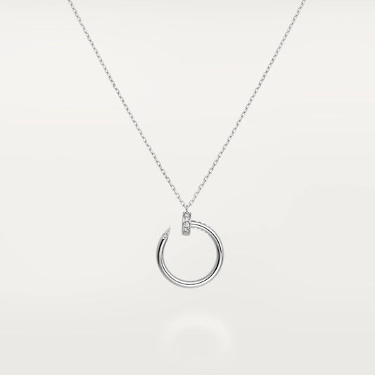 [CharmAmor]JUSTE NECKLACE SILVER