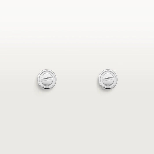 [CharmAmor]LOVE EARRINGS SILVER 10MM