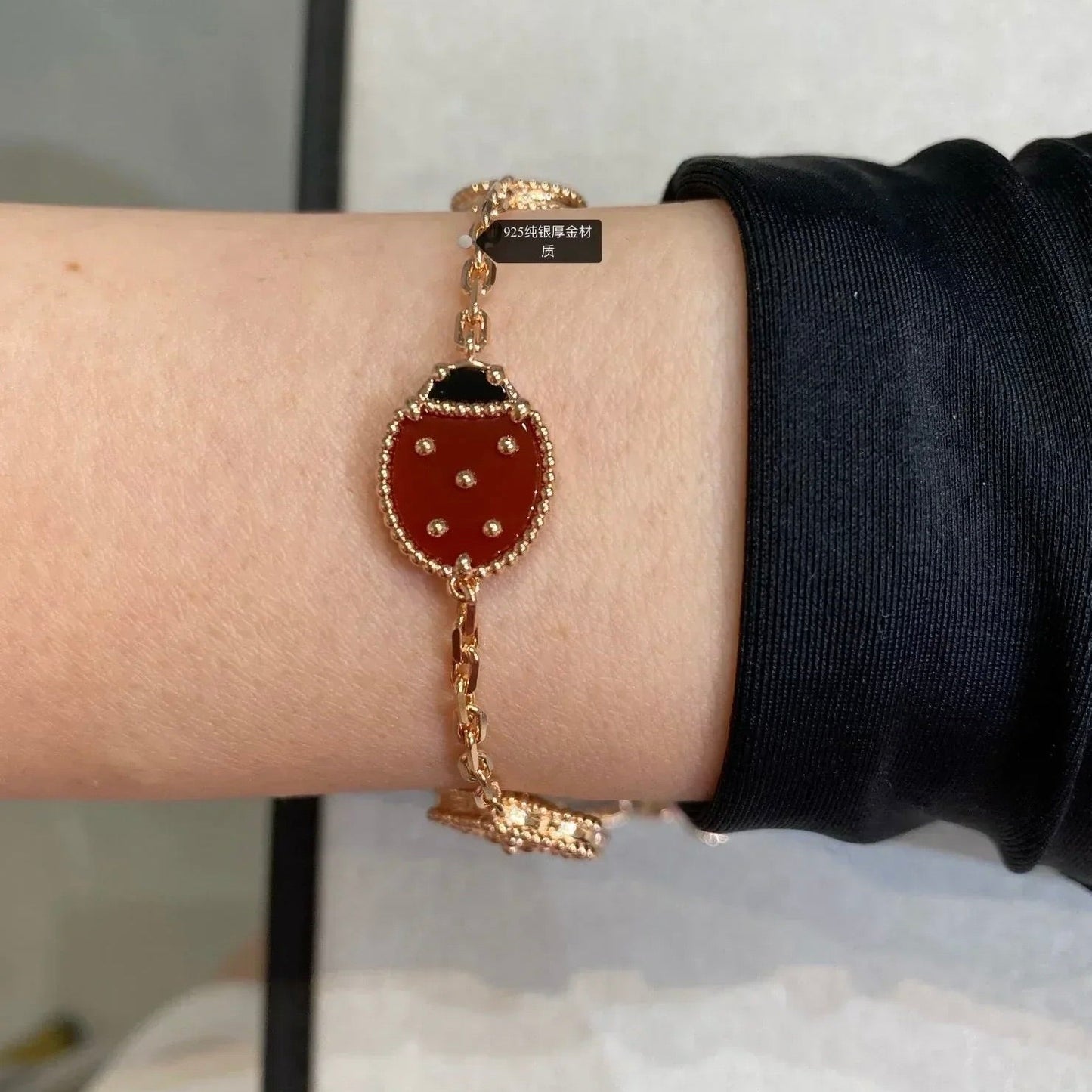 [CharmAmor]LUCKY SPRING 5 MOTIF BRACELET