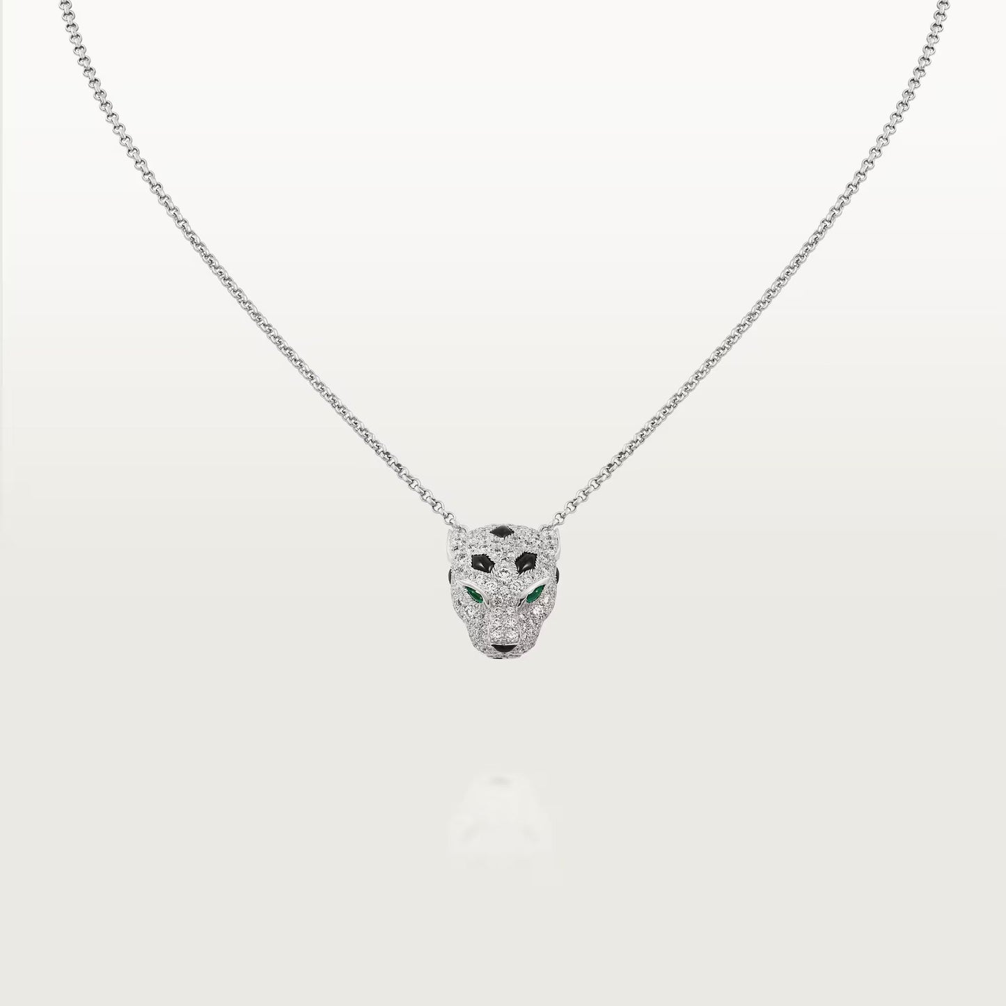 [CharmAmor]PANTHERE FULL DIAMOND NECKLACE