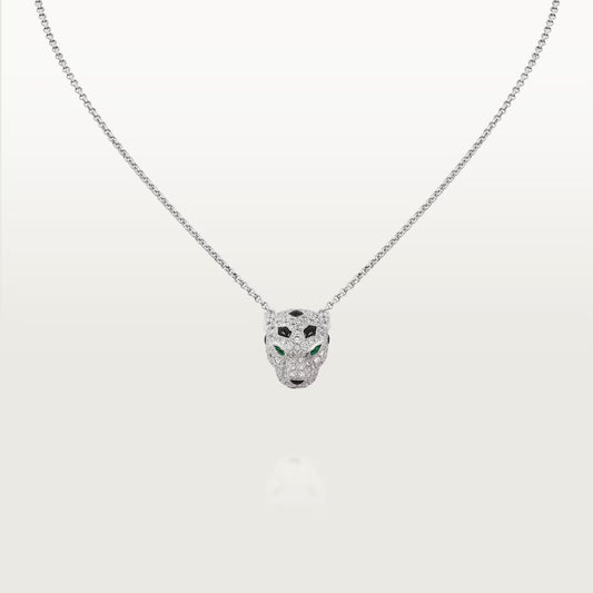[CharmAmor]PANTHERE FULL DIAMOND NECKLACE
