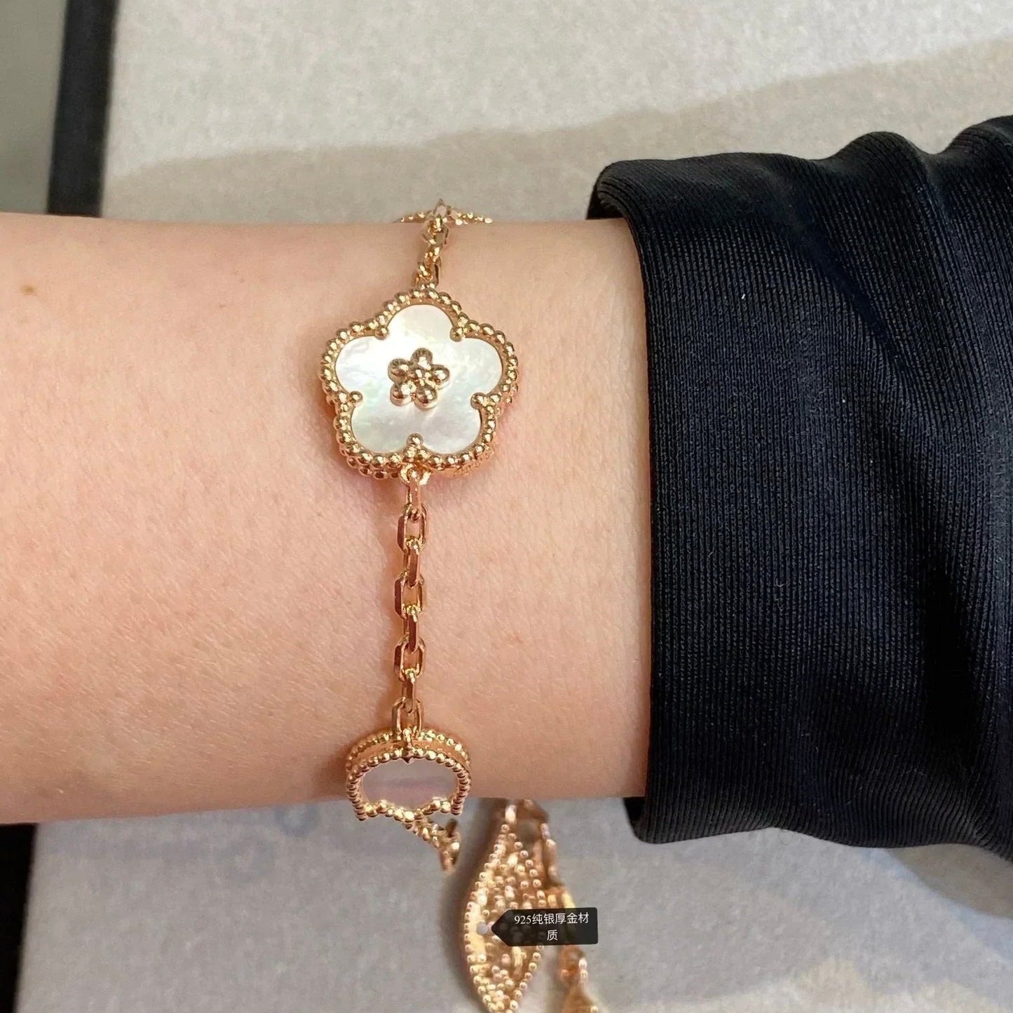 [CharmAmor]LUCKY SPRING 5 MOTIF BRACELET