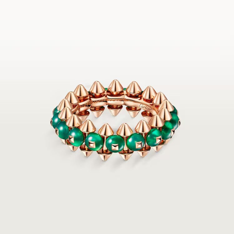 [CharmAmor]CLASH 7.9MM AGATE CHALCEDONY RING