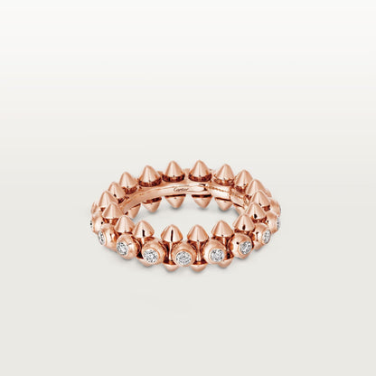 [CharmAmor]CLASH 6.8MM DIAMOND MEDIUM RING