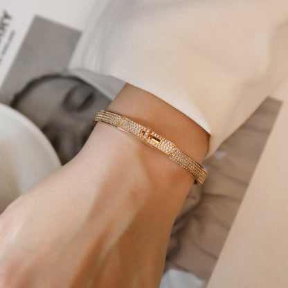 [CharmAmor]KELLY BRACELET DIAMOND PAVED