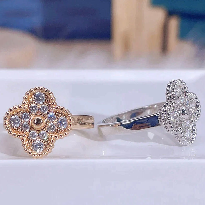 [CharmAmor]CLOVER DIAMOND RING