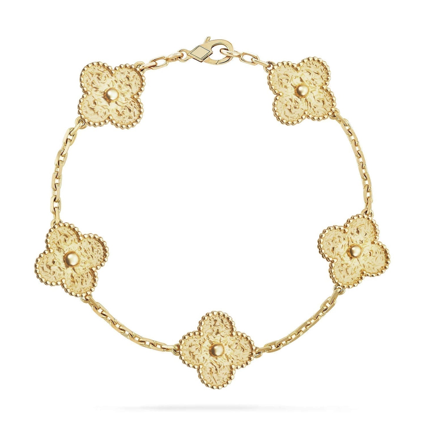 [CharmAmor]CLOVER 5 MOTIFS BRONZING BRACELET