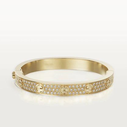 [CharmAmor]LOVE BRACELET 6.1MM DIAMOND-PAVED