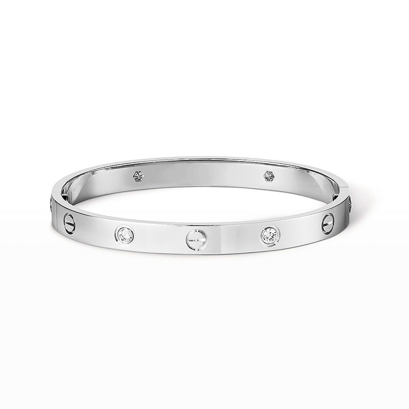 [CharmAmor]LOVE BRACELET 6.1MM 4 DIAMONDS