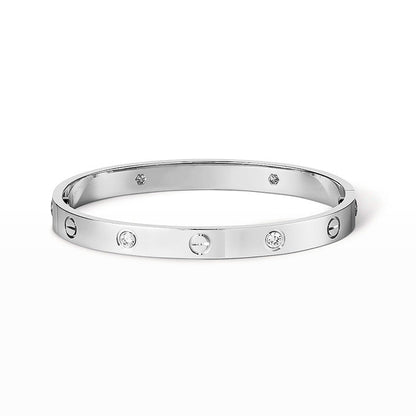 [CharmAmor]LOVE BRACELET 6.1MM 4 DIAMONDS