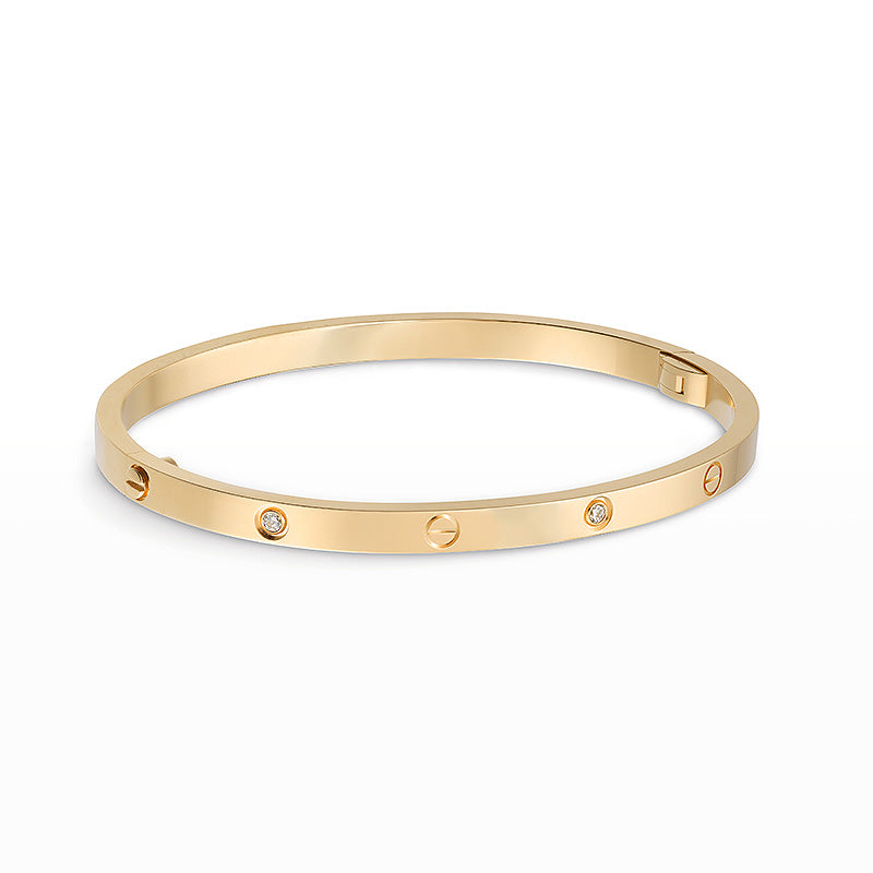 [CharmAmor]LOVE BRACELET 3.65MM 6 DIAMONDS