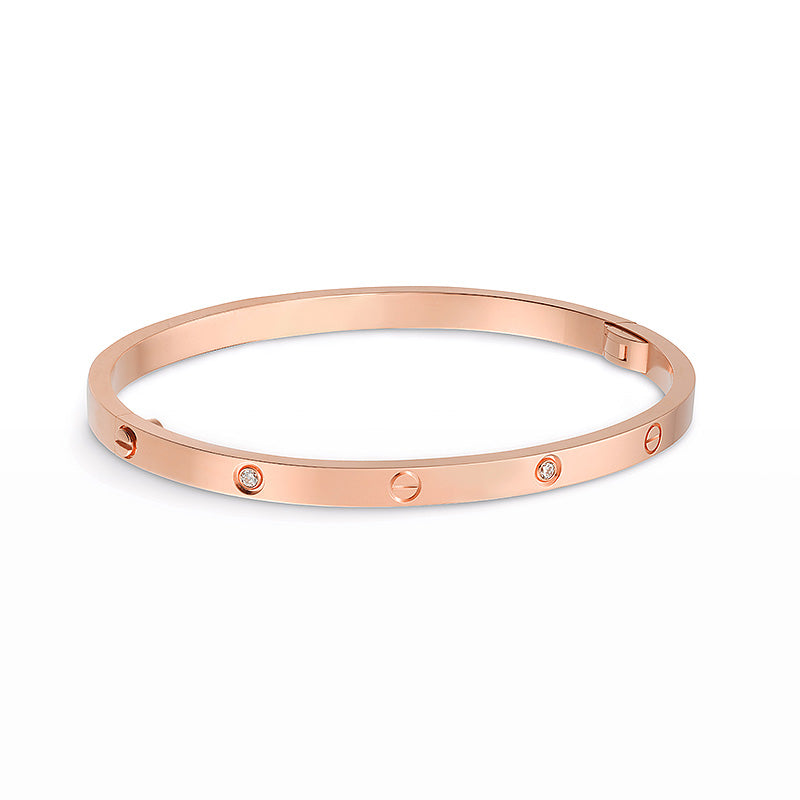 [CharmAmor]LOVE BRACELET 3.65MM 6 DIAMONDS