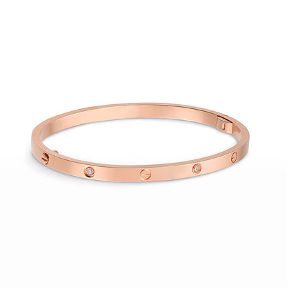 [CharmAmor]LOVE BRACELET 3.65MM 6 DIAMONDS