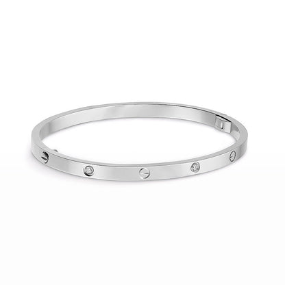 [CharmAmor]LOVE BRACELET 3.65MM 6 DIAMONDS