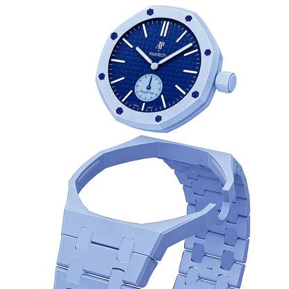 Oak Pop Exclusive Light blue Bioceramic Strap