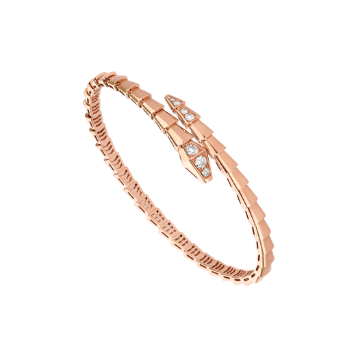 [CharmAmor]SERPENTI BRACELET DIAMONDS PINK GOLD